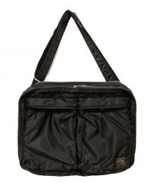 PORTER（ポーター）の古着「TANKER SHOULDER BAG/タンカーショルダーバッグ」｜ブラック
