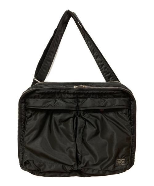 PORTER（ポーター）PORTER (ポーター) TANKER SHOULDER BAG/タンカーショルダーバッグ ブラックの古着・服飾アイテム