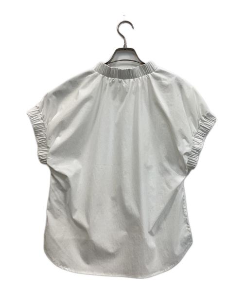 UN3D.（アンスリード）UN3D. (アンスリード) S/S ブラウス ホワイト サイズ:FREEの古着・服飾アイテム
