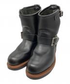 RED WINGレッドウィング）の古着「エンジニアブーツ」｜ブラック