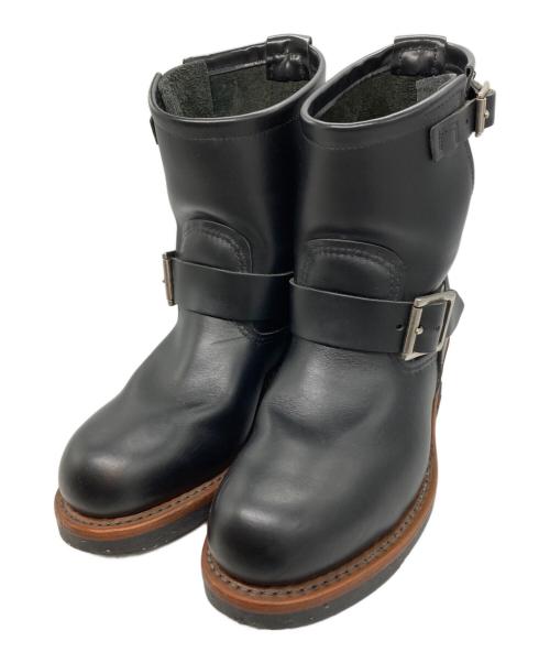 RED WING（レッドウィング）RED WING (レッドウィング) エンジニアブーツ ブラック サイズ:23.5の古着・服飾アイテム