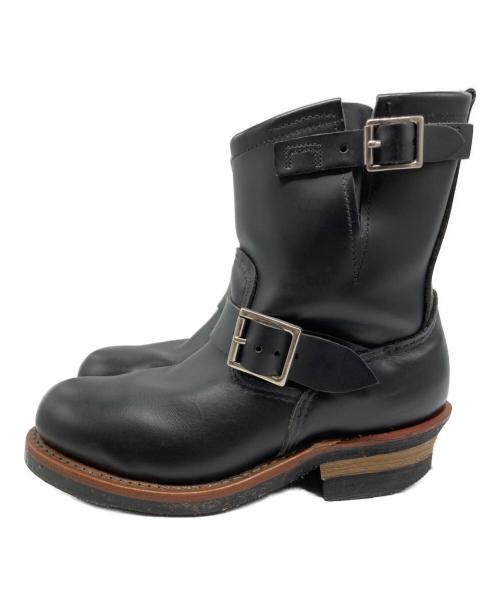 RED WING（レッドウィング）RED WING (レッドウィング) エンジニアブーツ ブラック サイズ:23.5の古着・服飾アイテム