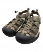 KEENキーン）の古着「NEWPORTサンダル」｜ベージュ