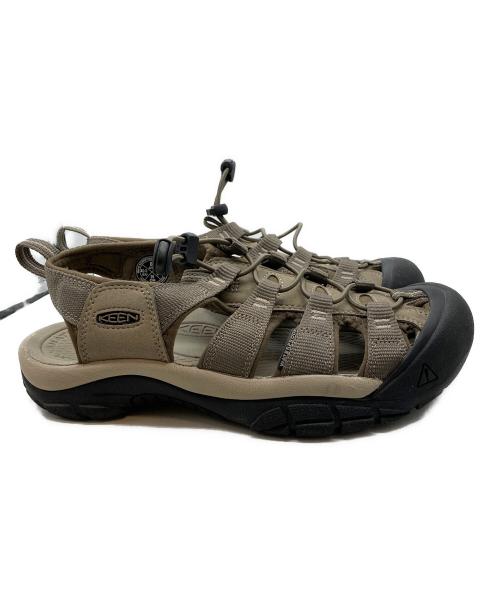 KEEN（キーン）KEEN (キーン) NEWPORTサンダル ベージュ サイズ:26の古着・服飾アイテム