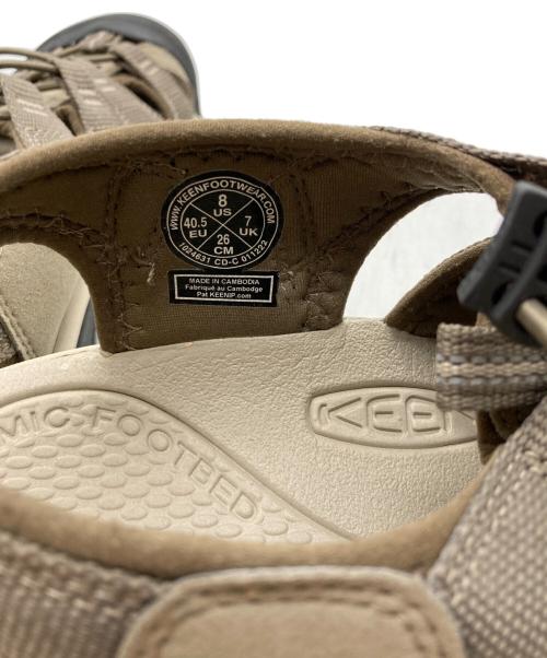 KEEN（キーン）KEEN (キーン) NEWPORTサンダル ベージュ サイズ:26の古着・服飾アイテム