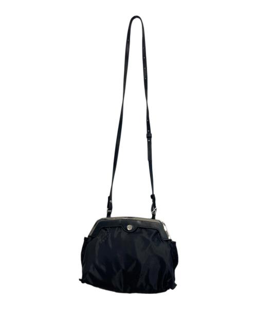 MM6 Maison Margiela（エムエムシックスメゾンマルジェラ）MM6 Maison Margiela (エムエムシックスメゾンマルジェラ) REVERSE POCHETTE MINI /リバースポシェット ミニ ブラックの古着・服飾アイテム