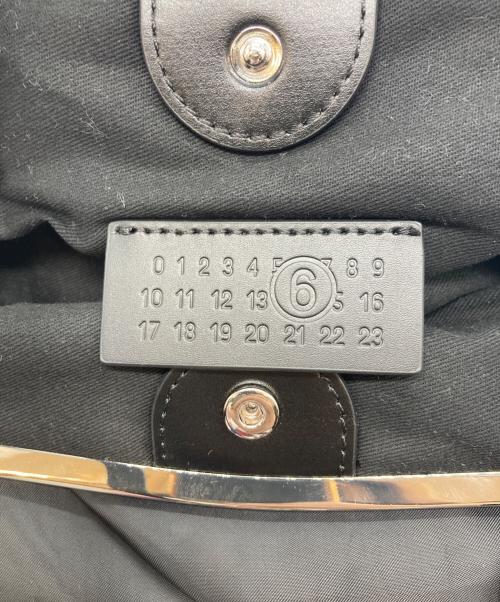 MM6 Maison Margiela（エムエムシックスメゾンマルジェラ）MM6 Maison Margiela (エムエムシックスメゾンマルジェラ) REVERSE POCHETTE MINI /リバースポシェット ミニ ブラックの古着・服飾アイテム