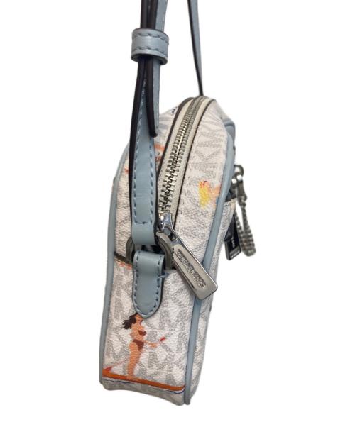 MICHAEL KORS（マイケルコース）MICHAEL KORS (マイケルコース) ジェットセットショルダーバッグ ブルーの古着・服飾アイテム