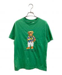 POLO（ポロ）の古着「ポロベアプリントTシャツ」｜グリーン