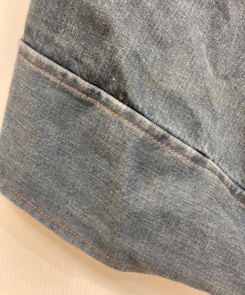 Vivienne Westwood RED LABEL（ヴィヴィアンウエストウッドレッドレーベル）Vivienne Westwood RED LABEL (ヴィヴィアンウエストウッドレッドレーベル) 変形オーブ刺繍デニムスカート インディゴ サイズ:3の古着・服飾アイテム