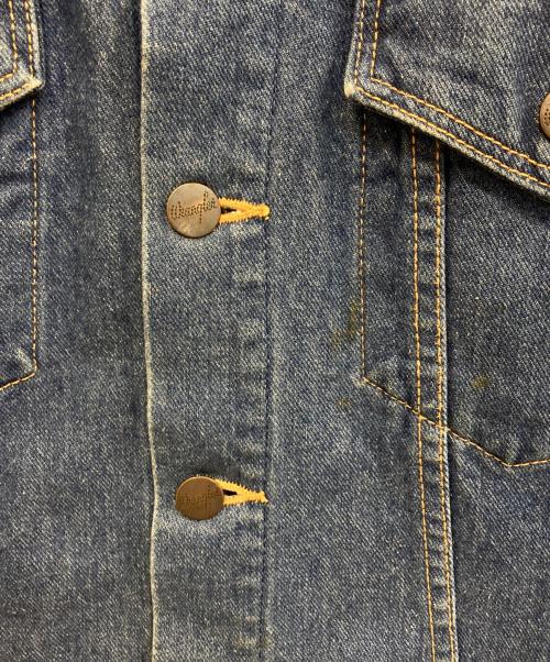 Wrangler（ラングラー）Wrangler (ラングラー) デニムジャケット ブルー サイズ:Lの古着・服飾アイテム