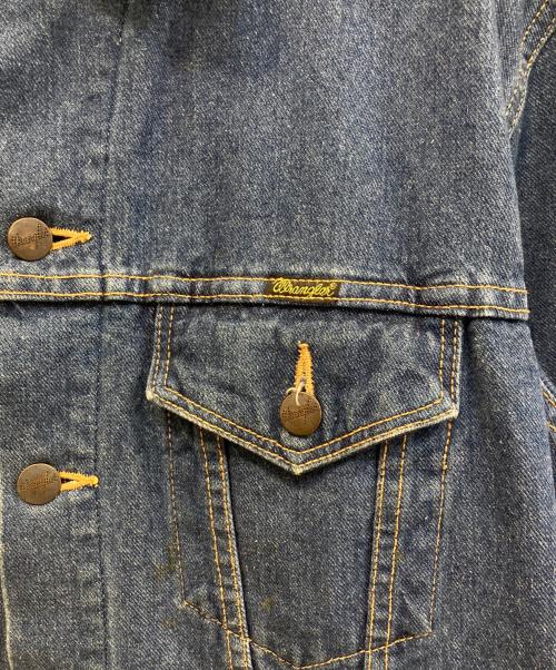 Wrangler（ラングラー）Wrangler (ラングラー) デニムジャケット ブルー サイズ:Lの古着・服飾アイテム