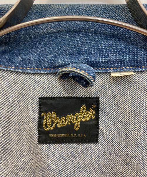 Wrangler（ラングラー）Wrangler (ラングラー) デニムジャケット ブルー サイズ:Lの古着・服飾アイテム