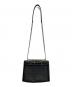 MICHAEL KORS (マイケルコース) WHITNEY フラップ チェーン ショルダー ミディアム ブラック：9000円