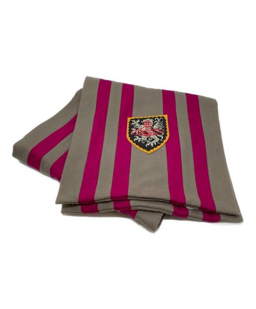 Vivienne Westwood（ヴィヴィアンウエストウッド）Vivienne Westwood (ヴィヴィアンウエストウッド) オーブワッペンストール ピンク×ブラウンの古着・服飾アイテム