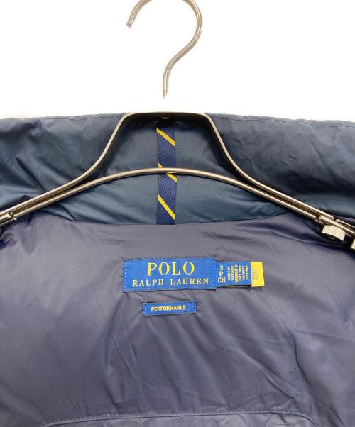 POLO RALPH LAUREN（ポロ・ラルフローレン）POLO RALPH LAUREN (ポロ・ラルフローレン) 【PERFORMANCE】ダウンベスト ネイビー サイズ:Sの古着・服飾アイテム