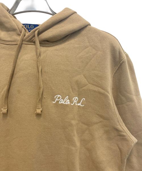 POLO RALPH LAUREN（ポロ・ラルフローレン）POLO RALPH LAUREN (ポロ・ラルフローレン) POLOベアフリースフーディー/ポロベアパーカー ベージュ サイズ:XSの古着・服飾アイテム
