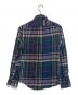 POLO RALPH LAUREN (ポロ・ラルフローレン) クラシックチェックブラッシュフランネルワークシャツ ネイビー サイズ:XS：12000円