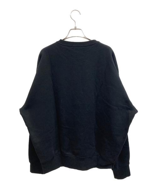 POLO SPORT（ポロスポーツ）POLO SPORT (ポロスポーツ) リラックスフィットPOLO SPORTSフリーススウェットシャツ ブラック サイズ:Lの古着・服飾アイテム