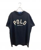 POLO RALPH LAURENポロ・ラルフローレン）の古着「クラシックフィットロゴTシャツ」｜ブラック