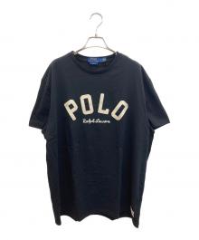 POLO RALPH LAUREN（ポロ・ラルフローレン）の古着「クラシックフィットロゴTシャツ」｜ブラック