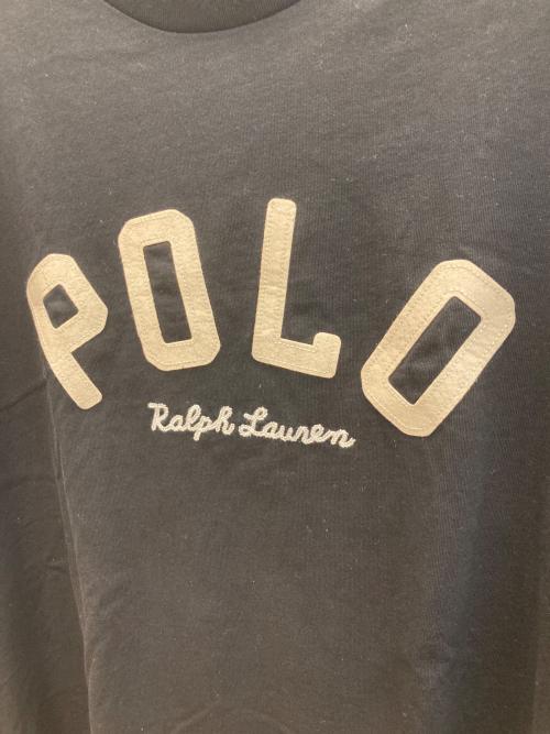 POLO RALPH LAUREN（ポロ・ラルフローレン）POLO RALPH LAUREN (ポロ・ラルフローレン) クラシックフィットロゴTシャツ ブラック サイズ:Lの古着・服飾アイテム