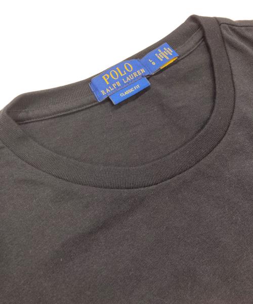 POLO RALPH LAUREN（ポロ・ラルフローレン）POLO RALPH LAUREN (ポロ・ラルフローレン) クラシックフィットロゴTシャツ ブラック サイズ:Lの古着・服飾アイテム