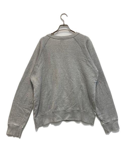 Hysteric Glamour（ヒステリックグラマー）Hysteric Glamour (ヒステリックグラマー) 90s カレッジロゴボロスウェット グレー サイズ:FREEの古着・服飾アイテム