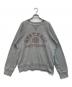 Hysteric Glamour（ヒステリックグラマー）の古着「90s カレッジロゴボロスウェット」｜グレー