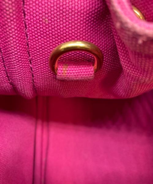 PRADA（プラダ）PRADA (プラダ) 2WAYカナパトート ピンクの古着・服飾アイテム