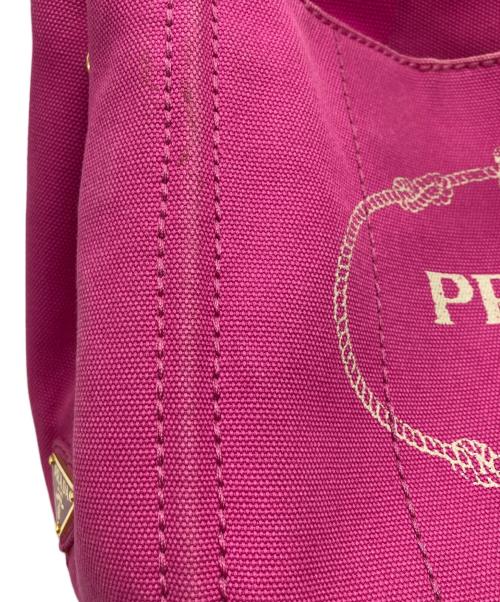 PRADA（プラダ）PRADA (プラダ) 2WAYカナパトート ピンクの古着・服飾アイテム