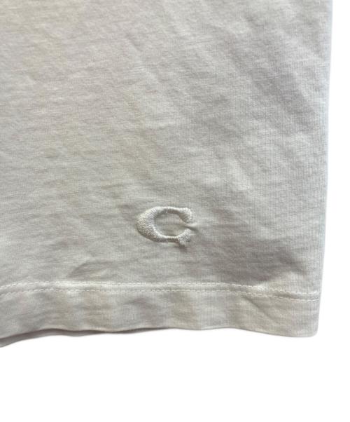 COACH（コーチ）COACH (コーチ) ロゴTシャツ ホワイト サイズ:XSの古着・服飾アイテム