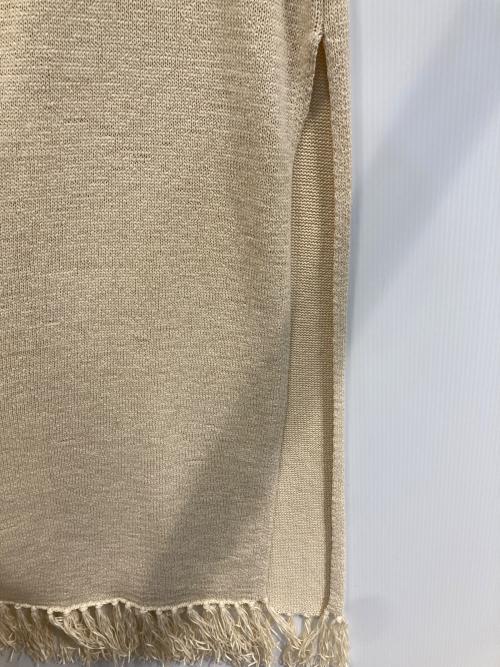 B:MING LIFE STORE by BEAMS（ビーミングライフストア バイ ビームス）B:MING LIFE STORE by BEAMS (ビーミングライフストア バイ ビームス) コットンリネンロングベスト アイボリー サイズ:記載なしの古着・服飾アイテム