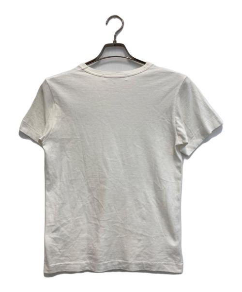 PLAY COMME des GARCONS（プレイコムデギャルソン）PLAY COMME des GARCONS (プレイコムデギャルソン) ハートワッペンＴシャツ ホワイト サイズ:Lの古着・服飾アイテム