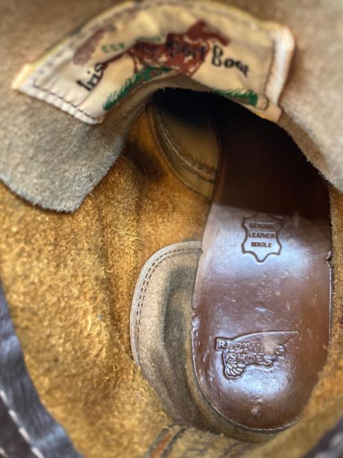 RED WING（レッドウィング）RED WING (レッドウィング) ゴールド・ラセット・セコイア アイリッシュセッター ブーツ ブラウン サイズ:27cmの古着・服飾アイテム