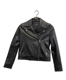 BLENHEIM（ブレンヘイム）の古着「ラムレザーライダースジャケット」｜ブラック