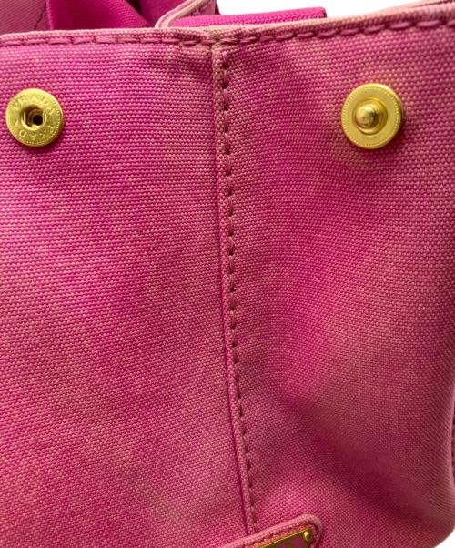 PRADA（プラダ）PRADA (プラダ) カナパ トートバッグ ピンクの古着・服飾アイテム