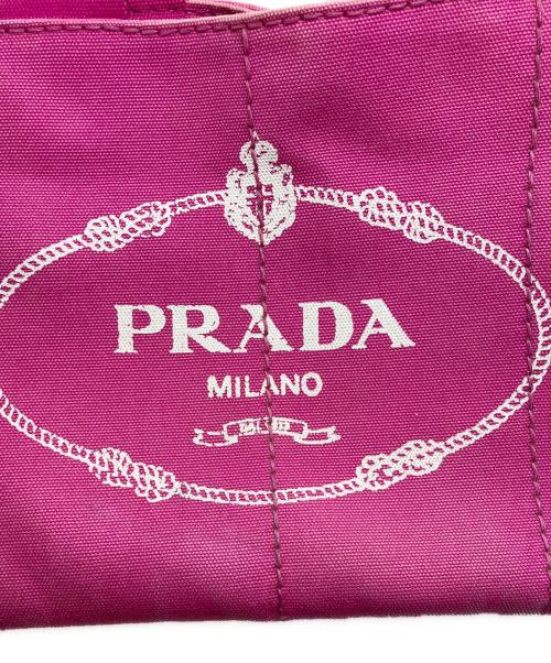 PRADA（プラダ）PRADA (プラダ) カナパ トートバッグ ピンクの古着・服飾アイテム