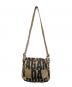 Vivienne Westwood (ヴィヴィアンウエストウッド) 英字ロゴパターン ポストマン ショルダーバッグ ベージュ：14000円