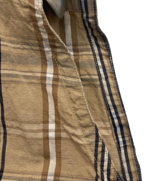 ticca（ティッカ）ticca (ティッカ) チェックシャツ ブラウン サイズ:FREEの古着・服飾アイテム