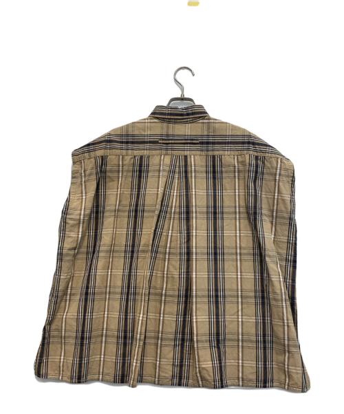 ticca（ティッカ）ticca (ティッカ) チェックシャツ ブラウン サイズ:FREEの古着・服飾アイテム