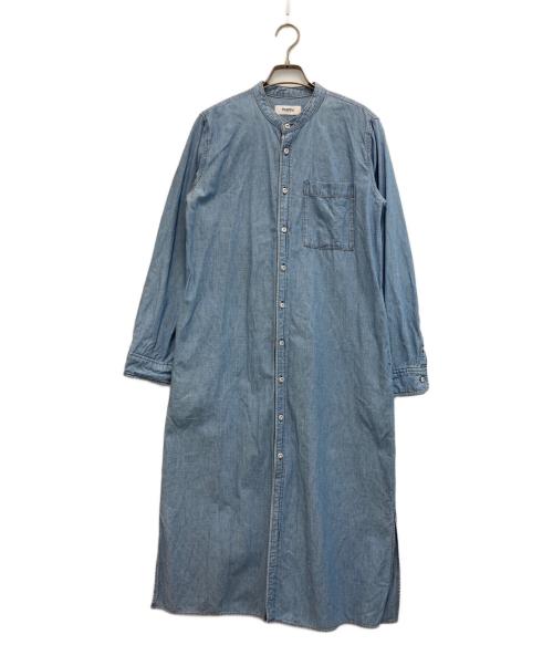 Healthy DENIM（ヘルシーデニム）Healthy denim (ヘルシーデニム) デニムシャツワンピース スカイブルー サイズ:Mの古着・服飾アイテム