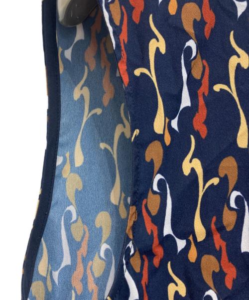 GRACE CONTINENTAL（（グレースコンチネンタル）GRACE CONTINENTAL (（グレースコンチネンタル) キカパターンワンピース ネイビー サイズ:36の古着・服飾アイテム