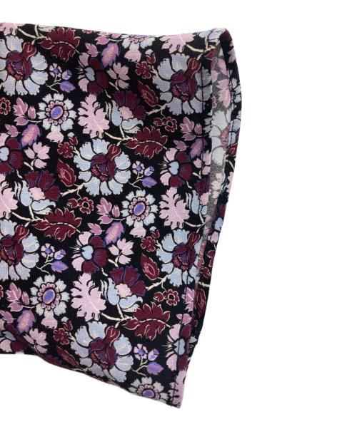 GRACE CONTINENTAL（（グレースコンチネンタル）GRACE CONTINENTAL (（グレースコンチネンタル) 小花パッチレース切替ワンピース ピンク×レッド サイズ:38の古着・服飾アイテム