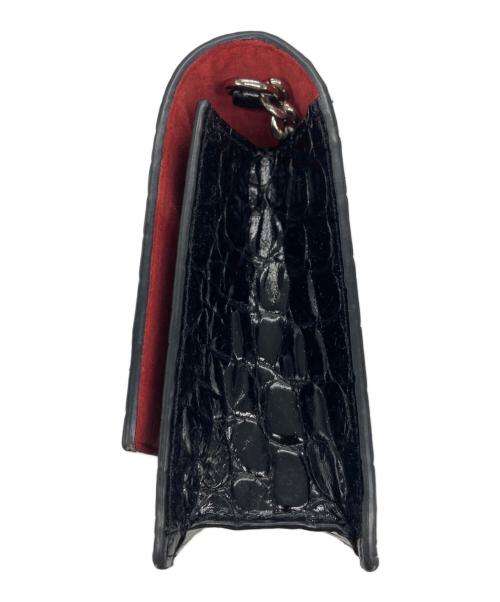 ALEXANDER McQUEEN（アレキサンダーマックイーン）ALEXANDER McQUEEN (アレキサンダーマックイーン) スカル チェーンショルダーバッグ ブラックの古着・服飾アイテム