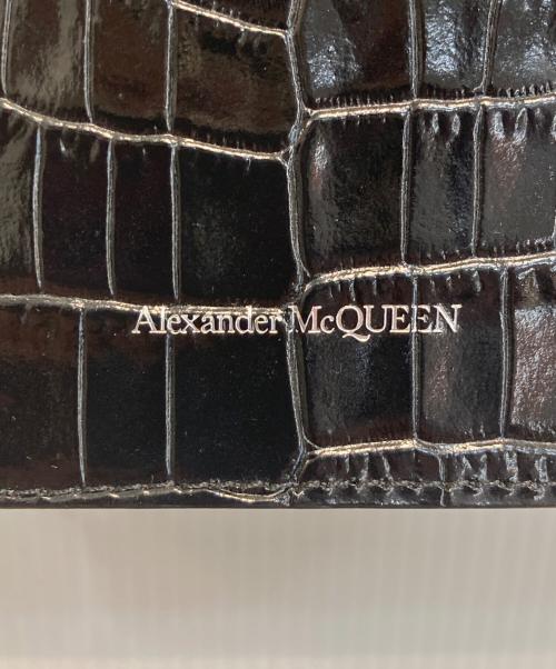 ALEXANDER McQUEEN（アレキサンダーマックイーン）ALEXANDER McQUEEN (アレキサンダーマックイーン) スカル チェーンショルダーバッグ ブラックの古着・服飾アイテム