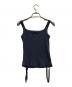 JOHN MASON SMITH (ジョンメイソンスミス) COTTON EYELET RIB UP DOWN CAMISOLE グレー サイズ:38：3500円