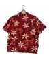 STAR OF HOLLYWOOD (スターオブハリウッド) アロハシャツ レッド サイズ:XL：7000円