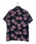 Duke Kahanamoku (デュークカハナモク) 【パイナップル柄】アロハ ポロシャツ ブラック サイズ:XL：6000円