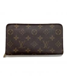 LOUIS VUITTON（ルイ ヴィトン）の古着「モノグラム ポルトモネ・ジップ 長財布」｜ブラウン